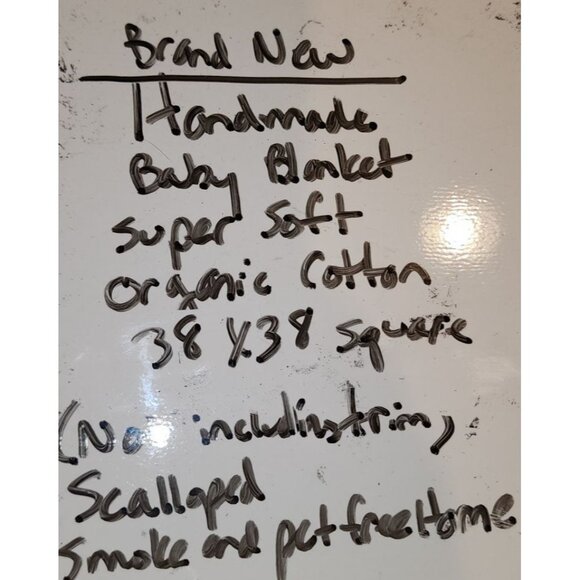 NEW Handmade Crochet Baby Blanket Legacy Pink White Camo - Picture 12 of 12